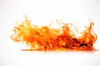 Fire backgrounds flame white background. AI generated Image by rawpixel.
