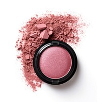 Eyeshadow cosmetics lipstick pink. AI generated Image by rawpixel.