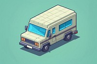 Simple van isolated vehicle car transportation. AI generated Image by rawpixel.