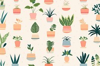 Potted tropical plant backgrounds pattern leaf. AI generated Image by rawpixel.