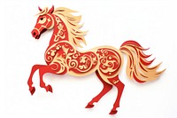 Chinese zodiac symbol Horse horse. AI generated Image by rawpixel.