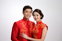 Qipao Chinese new year Chinese couple wedding. 