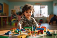 Kid toy child construction. AI generated Image by rawpixel.