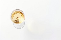 A Champagne glass white background refreshment. AI generated Image by rawpixel.
