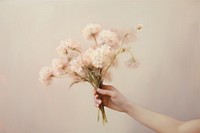 Flower hand plant fragility. AI generated Image by rawpixel.