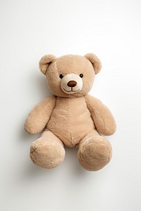 A plush toy white background representation softness. AI generated Image by rawpixel.