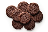 Dark chocolate soft cookies dessert biscuit food. AI generated Image by rawpixel.