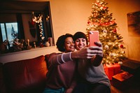 Selfie decoration christmas holiday. AI generated Image by rawpixel.