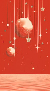 Backgrounds astronomy christmas illuminated. AI generated Image by rawpixel.