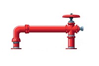 A steel water pumping pipe white background technology equipment. AI generated Image by rawpixel.