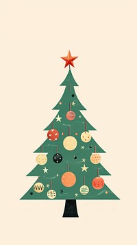 Christmas Tree Decoration christmas decoration holiday. AI generated Image by rawpixel.