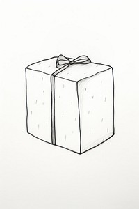 Gift Box gift box drawing. AI generated Image by rawpixel.