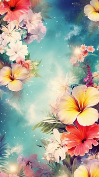 Outdoors pattern flower nature. AI generated Image by rawpixel.