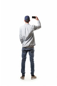 Adult standing sleeve photo. AI generated Image by rawpixel.