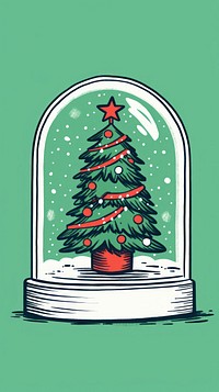 Christmas tree plant green. AI generated Image by rawpixel.