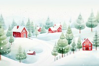 Snow christmas outdoors winter. AI generated Image by rawpixel.