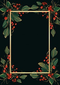 Holiday green red celebration. AI generated Image by rawpixel.