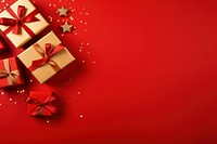 Backgrounds christmas ribbon gift. AI generated Image by rawpixel.