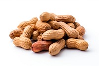 Peanuts plant food white background. AI generated Image by rawpixel.