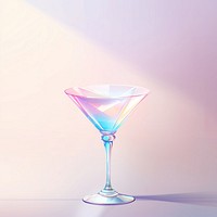 Cocktail glass martini drink. AI generated Image by rawpixel.