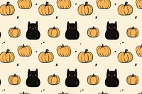 Cute background pumpkin backgrounds pattern. 