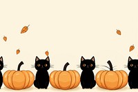 Cute background pumpkin animal mammal. 