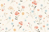Cute background pattern backgrounds flower. AI generated Image by rawpixel.