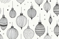 Christmas ornament backgrounds christmas pattern. AI generated Image by rawpixel.