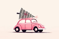 PNG Christmas car vehicle sketch. AI generated Image by rawpixel.