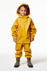 Boy wearing raining suit sweatshirt raincoat child. AI generated Image by rawpixel.