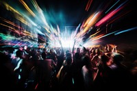 Nightclub nightlife motion light. AI generated Image by rawpixel.