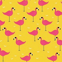 Pink flamigo pattern animal backgrounds. AI generated Image by rawpixel.