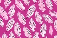 Plam leaves pattern backgrounds purple. AI generated Image by rawpixel.
