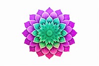 Mandala purple flower pink. AI generated Image by rawpixel.