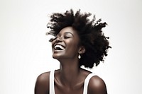 Smile laughing adult white. AI generated Image by rawpixel.