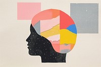 Brain art painting creativity. AI generated Image by rawpixel.