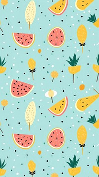 Summer pattern backgrounds fruit. 