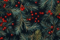 Christmas christmas pattern branch. AI generated Image by rawpixel.