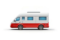 Ambulance bus vehicle van. AI generated Image by rawpixel.
