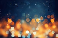 Cold night bokeh light christmas lighting. AI generated Image by rawpixel.