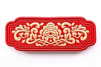 Chinese new year white background confectionery accessories. AI generated Image by rawpixel.
