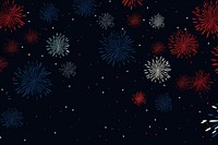 Fireworks backgrounds pattern night. AI generated Image by rawpixel.