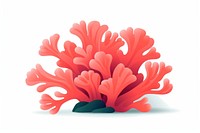 Coral nature petal sea. AI generated Image by rawpixel.