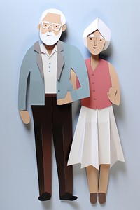 Lovely Senior Couple adult love representation. AI generated Image by rawpixel.