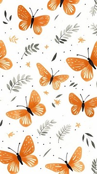 Butterfly pattern animal insect. 