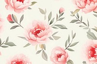 Mini cute Peony pattern backgrounds wallpaper. AI generated Image by rawpixel.