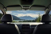 Landscape car outdoors vehicle. AI generated Image by rawpixel.