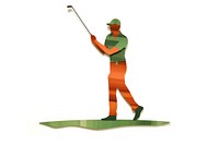 Golf man sports adult. AI generated Image by rawpixel.