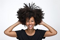 Funny woman portrait adult smile. AI generated Image by rawpixel.