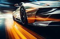Car vehicle wheel speed. AI generated Image by rawpixel.